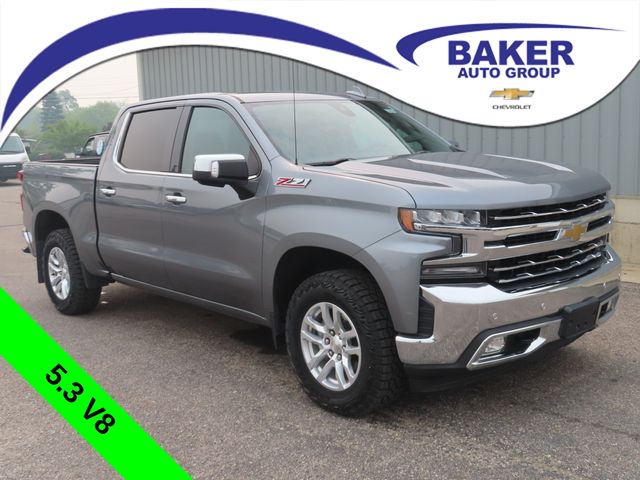Gray (Satin Steel Metallic) 2020 Chevrolet Silverado 1500 Pickup Truck Four-Wheel Drive 8-Speed Automatic