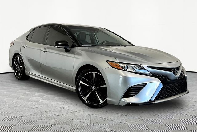 Celestial Silver Metallic 2019 Toyota Camry XSE FWD Sedan Front-Wheel Drive 8-Speed Automatic