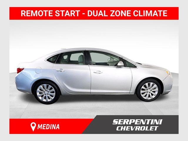 Quicksilver Metallic 2016 Buick Verano Sedan Front-Wheel Drive 6-Speed Automatic Overdrive