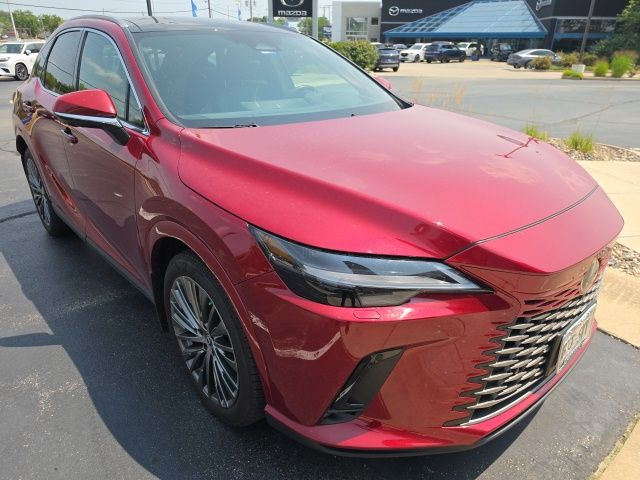 Matador Red Mica 2025 Lexus RX Hybrid SUV / Crossover All-Wheel Drive Continuously Variable Transmission