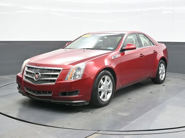 Crystal Red Tintcoat 2008 Cadillac CTS Sedan Rear-Wheel Drive 6-Speed Automatic