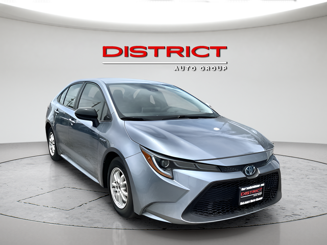 Celestite 2020 Toyota Corolla Hybrid Sedan Front-Wheel Drive Continuously Variable Transmission