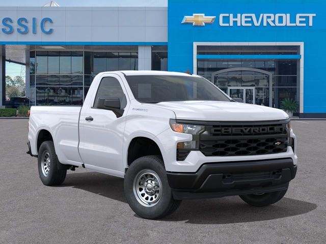 2026 Chevrolet Silverado 1500 WT White at Monument Chevrolet