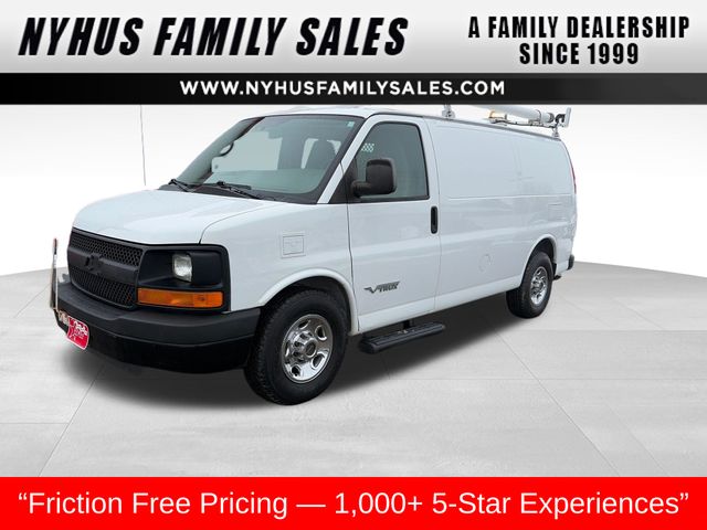 Summit White 2014 Chevrolet Express Cargo 2500 RWD Van Rear-Wheel Drive 6-Speed Automatic Overdrive