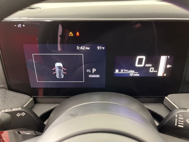 2025 Scarlet Ember Tintcoat/Super Black Nissan Kicks SV FWD SUV