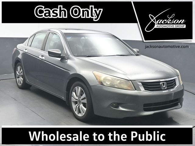 Gray 2008 Honda Accord Sedan Front-Wheel Drive 5-Speed Automatic Overdrive