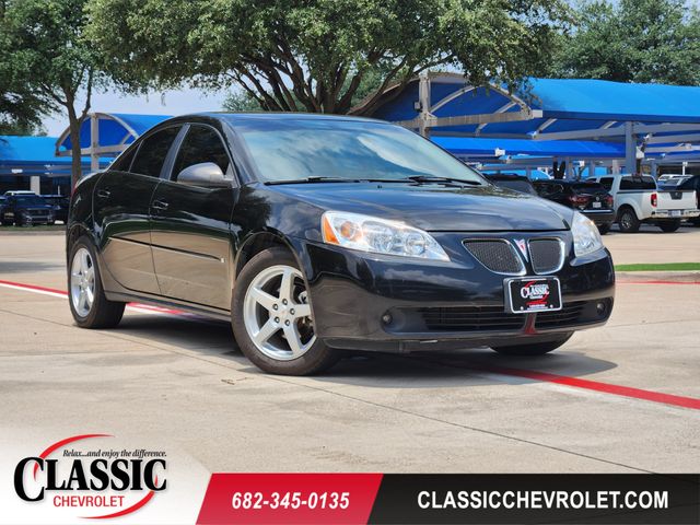 Mysterious (Black) 2007 Pontiac G6 Sedan Front-Wheel Drive 4-Speed Automatic Overdrive