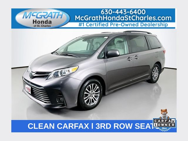 Predawn Gray Mica 2020 Toyota Sienna Minivan Front-Wheel Drive 8-Speed Automatic