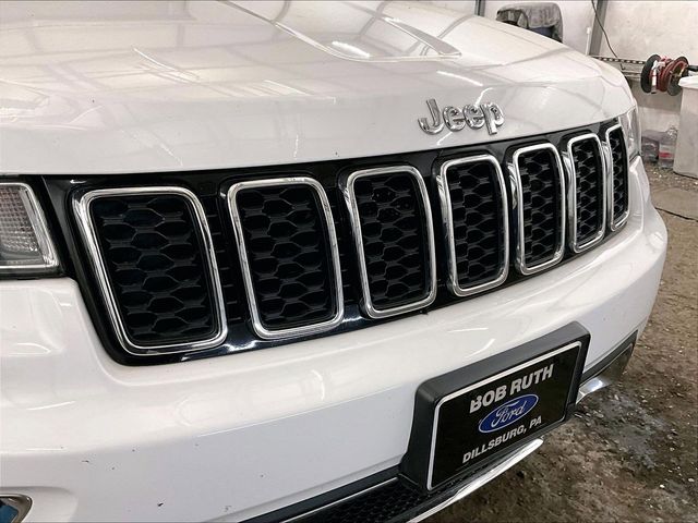 2019 Jeep Grand Cherokee Limited White at South Hills CDJR