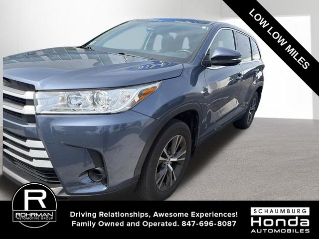 Shoreline Blue Pearl 2019 Toyota Highlander SUV / Crossover All-Wheel Drive 8-Speed Automatic