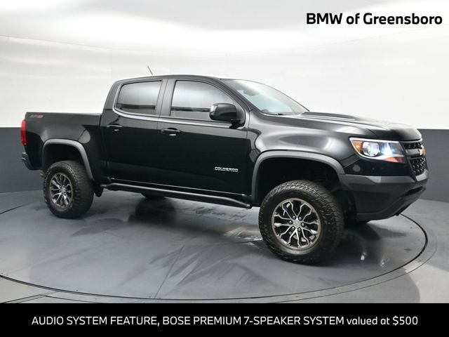 Black 2018 Chevrolet Colorado Pickup Truck Four-Wheel Drive 8-Speed Automatic