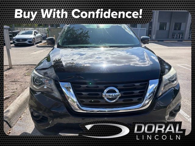Gray (Magnetic Black Metallic) 2017 Nissan Pathfinder SUV / Crossover Front-Wheel Drive Continuously Variable Transmission