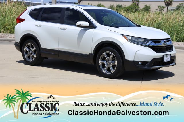 White 2017 Honda CR-V SUV / Crossover Front-Wheel Drive Continuously Variable Transmission