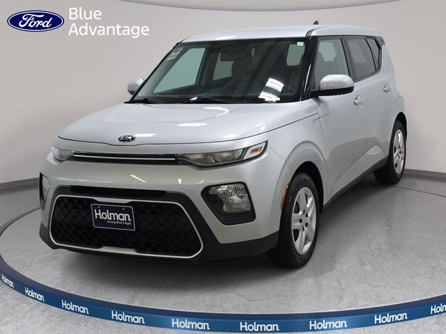Sparkling Silver 2021 Kia Soul SUV / Crossover Front-Wheel Drive Continuously Variable Transmission