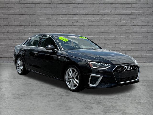 Brilliant Black 2024 Audi A4 quattro Premium Plus S Line 45 TFSI AWD Sedan All-Wheel Drive 7-Speed Automatic