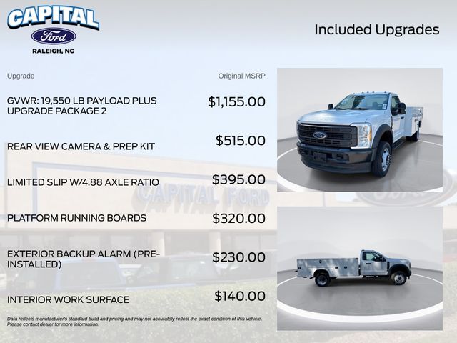 New 2026 White Ford 11FT SERVICE BODY image 3