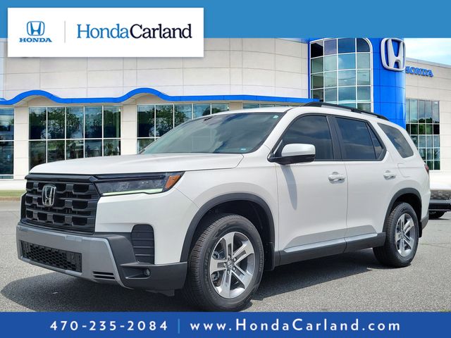 Platinum White 2026 Honda Pilot SUV / Crossover Front-Wheel Drive Automatic