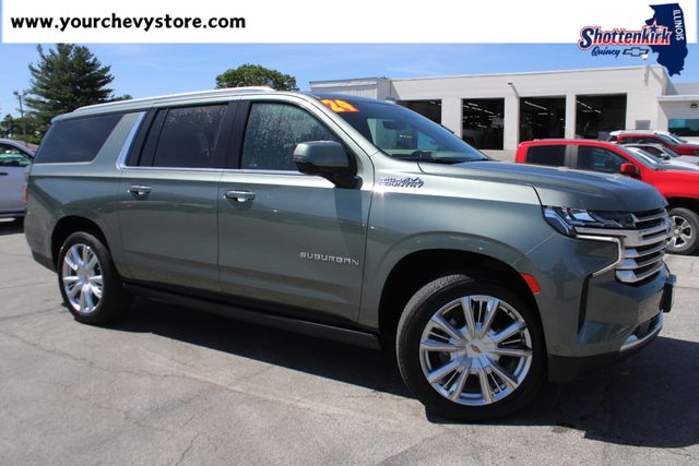 Silver Sage Metallic 2024 Chevrolet Suburban High Country 4WD SUV / Crossover Four-Wheel Drive