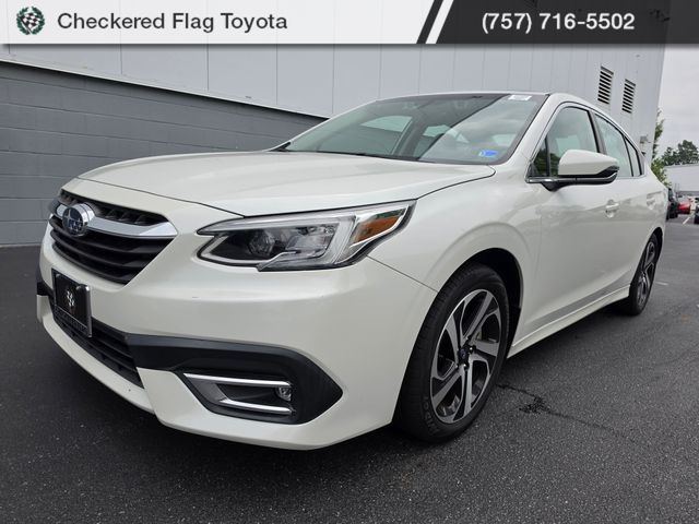 Crystal White Pearl 2022 Subaru Legacy Sedan All-Wheel Drive Continuously Variable Transmission