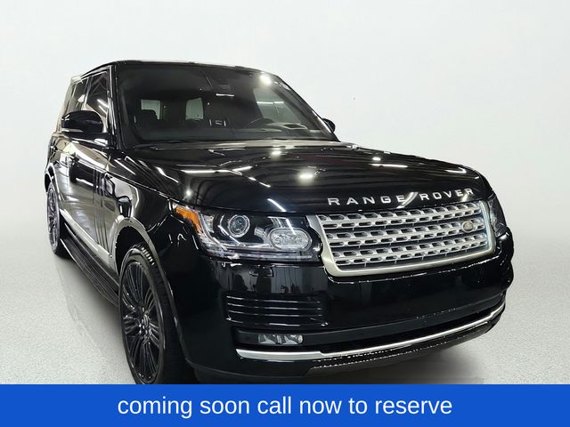 Black 2016 Land Rover Range Rover SUV / Crossover All-Wheel Drive 8-Speed Automatic