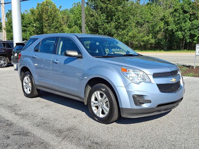 2015 Chevrolet Equinox LS Silver at Sutliff Volkswagen