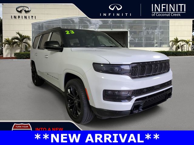 Bright White Clearcoat 2023 Jeep Grand Wagoneer Series III 4WD SUV / Crossover Four-Wheel Drive 8-Speed Automatic