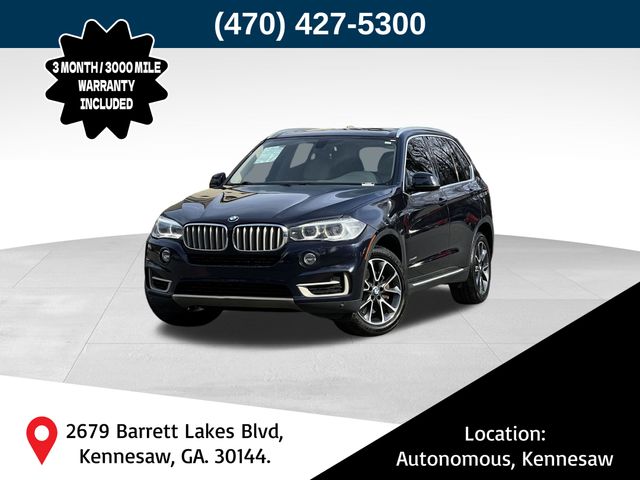 Imperial Blue Metallic 2015 BMW X5 SUV / Crossover All-Wheel Drive 8-Speed Automatic