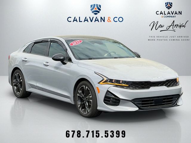 Wolf Gray 2022 Kia K5 GT-Line FWD Sedan Front-Wheel Drive 8-Speed Automatic