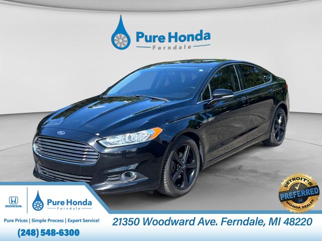 Shadow Black 2016 Ford Fusion Sedan Front-Wheel Drive 6-Speed Automatic