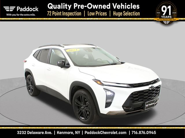 Summit White 2024 Chevrolet Trax SUV / Crossover Front-Wheel Drive 6-Speed Automatic