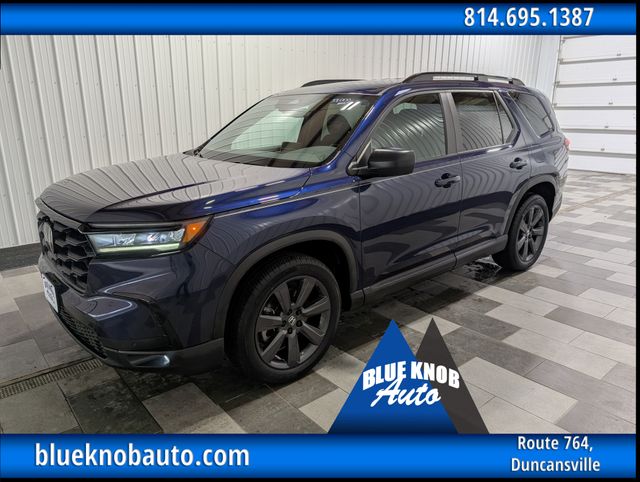 Blue 2025 Honda Pilot SUV / Crossover All-Wheel Drive Automatic