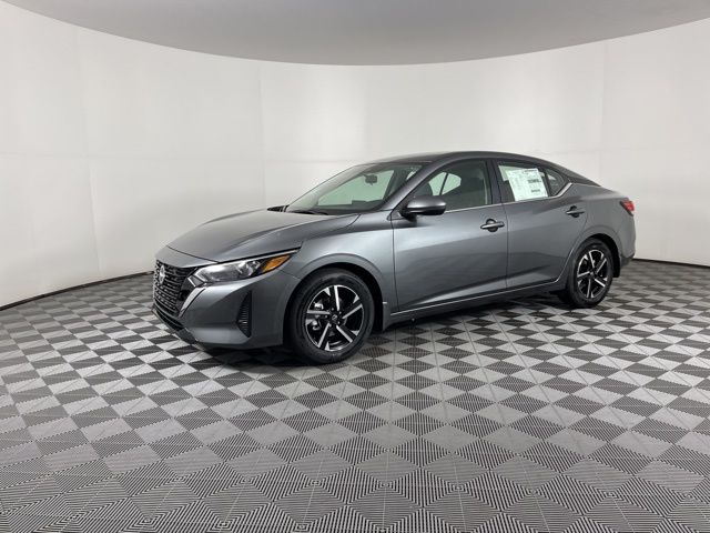 2025 Gun Metallic Nissan Sentra SV FWD Sedan