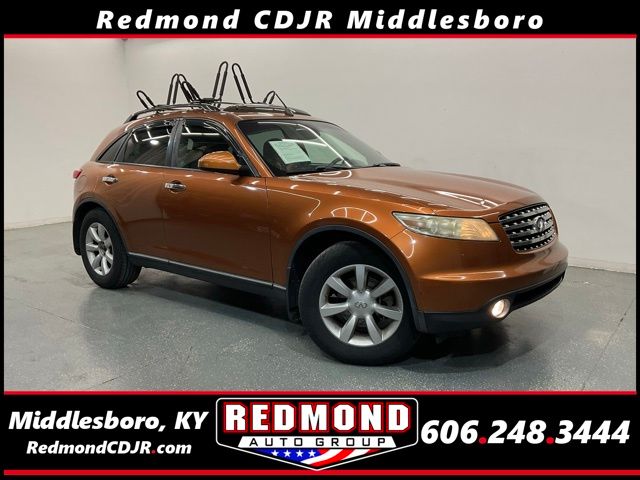 Red (Liquid Copper) 2004 INFINITI FX35 RWD SUV / Crossover Rear-Wheel Drive 5-Speed Automatic Overdrive