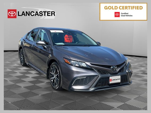 Gray 2024 Toyota Camry SE FWD Sedan Front-Wheel Drive 8-Speed Automatic