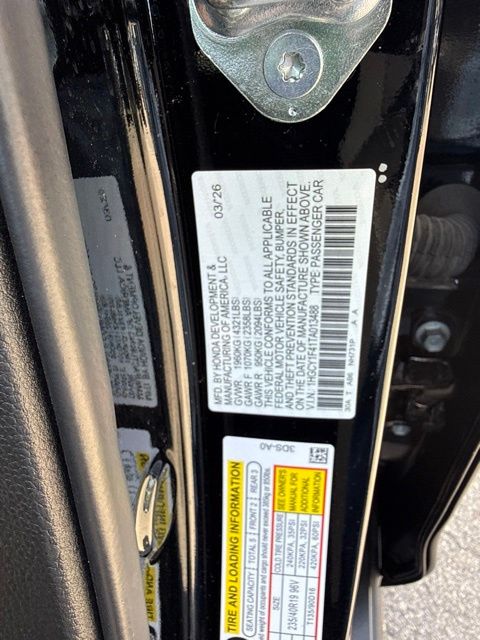 2026 Honda Accord - $30,988