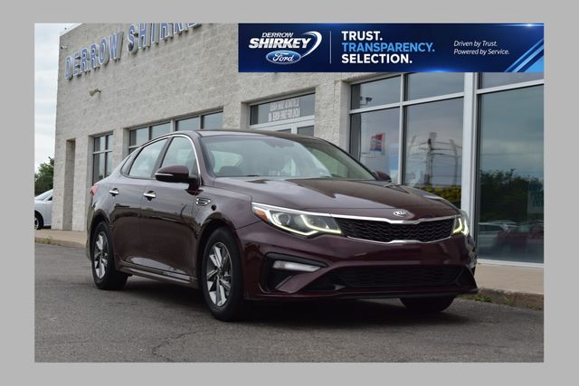 Red (Sangria) 2019 Kia Optima Sedan Front-Wheel Drive 6-Speed Automatic