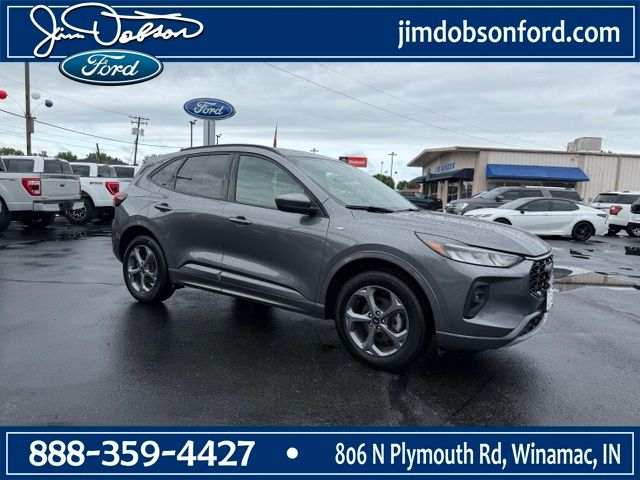 Gray 2023 Ford Escape Hybrid SUV / Crossover All-Wheel Drive Continuously Variable Transmission