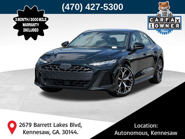 Mythos Black Metallic 2026 Audi A6 Sedan All-Wheel Drive 7-Speed Automatic