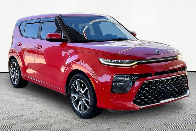 Inferno Red 2020 Kia Soul SUV / Crossover Front-Wheel Drive 7-Speed Automatic
