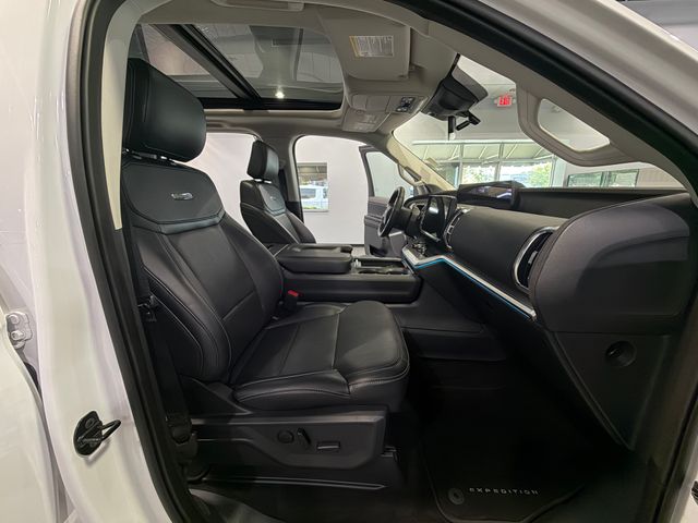 2025 Ford Expedition Max Platinum White at Bob King Buick GMC