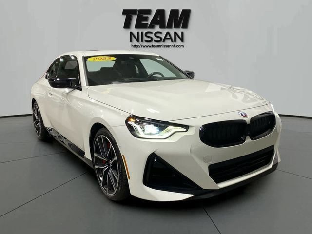 Alpine White 2023 BMW 2 Series M240i xDrive Coupe AWD Coupe All-Wheel Drive 8-Speed Automatic