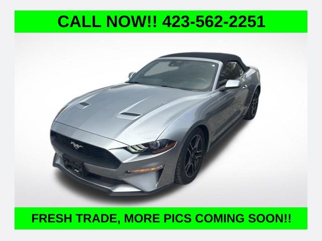 Silver Metallic 2022 Ford Mustang EcoBoost Premium Convertible RWD Convertible Rear-Wheel Drive Automatic