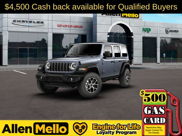 Anvil Clear Coat 2026 Jeep Wrangler Sport S 4-Door 4WD SUV / Crossover Four-Wheel Drive 8-Speed Automatic