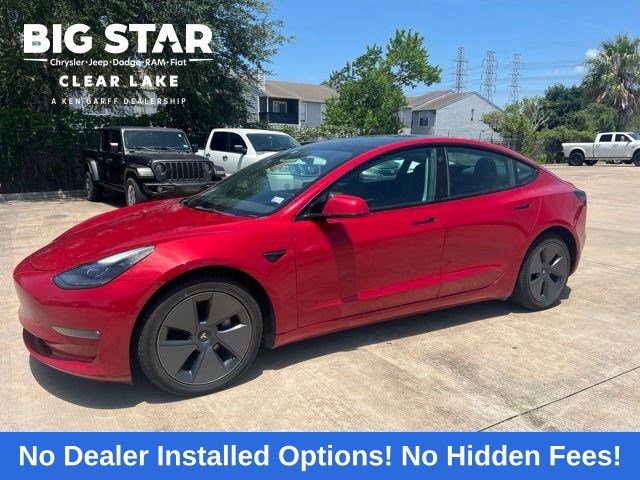 2022 Tesla Model 3 Long Range Red at AutoSavvy Houston Northwest