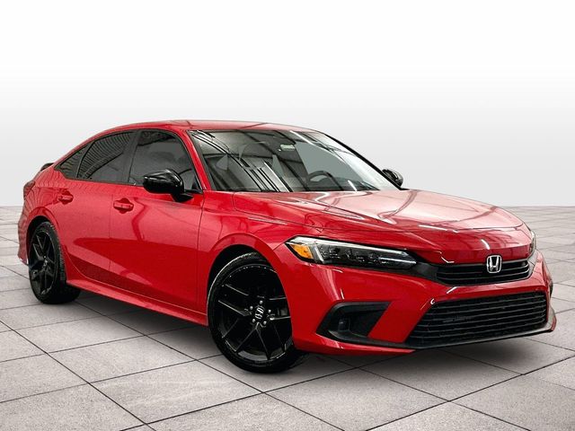 2022 Honda Civic Sport Red at Bob Ruth Ford
