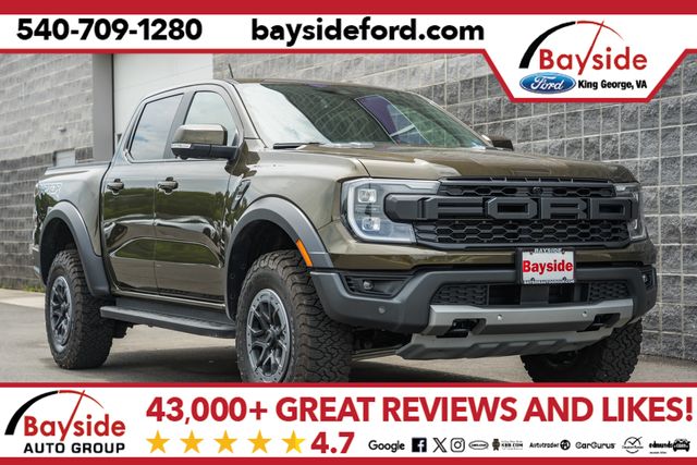 Shelter Green Metallic 2025 Ford Ranger Pickup Truck Four-Wheel Drive Automatic