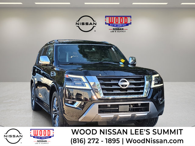 Super Black 2023 Nissan Armada SUV / Crossover Four-Wheel Drive 7-Speed Automatic