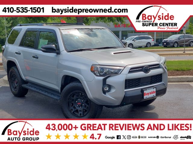 Classic Silver Metallic 2021 Toyota 4Runner SUV / Crossover Four-Wheel Drive 5-Speed Automatic Overdrive