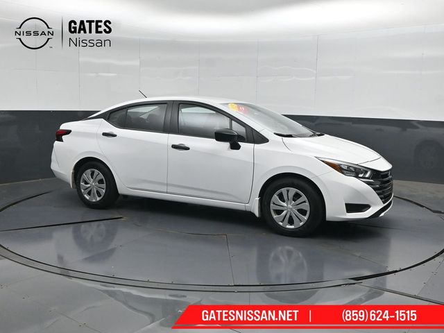 White (Fresh Powder) 2025 Nissan Versa Sedan Front-Wheel Drive Continuously Variable Transmission