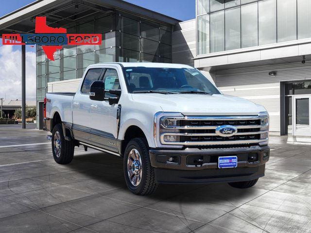 2024 Star White Metallic Tri-Coat Ford Super Duty F-250 SRW King Ranch 4X4 Truck